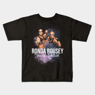 ronda x shayna Kids T-Shirt